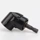 Угловой адаптер магнитный стальной Semi Bit Adapter 105 ° насадка 1/4, Black под биты для шуруповерта/дрели - изображение 5