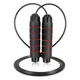 Скакалка скоростная Power Play 4210 2.7 м, Black/Red - изображение 1