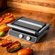 Электрический прижимной гриль Maestro MR-722 Black 2000 Вт - изображение 1