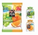 Японська цукерка рідке желе Orihiro Plantdew Konnyaku Jelly Pouch Muscat And Orange 12шт - зображення 3
