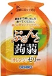 Японська цукерка рідке желе Orihiro Plantdew Konnyaku Jelly Pouch Muscat And Orange 12шт - зображення 4