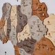 Багатошарова (3Д) дерев'яна мапа України з дерева 100 x 66 см від Enjoy the wood - зображення 2