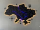 Многослойная (3Д) деревянная черная карта Украины с подсветкой 100 х 66 см Enjoy The Wood ( LOС30M0UAMDLED00) - изображение 3