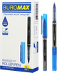 Набір ручок-ролерів Buromax 0.5 мм синіх 12 шт (BM.8322-01) - зображення 1