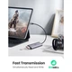 Адаптер-док станція Ugreen CM511 (60383) USB-C: HDMI, USB 3.0, SD/TF, PD (сірий) - зображення 3
