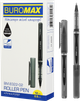 Набор ручек-роллеров Buromax 0.5 мм Черных 12 шт (BM.8322-02) - изображение 1