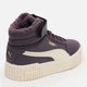 Детские зимние ботинки для девочки Puma Carina 2.0 Mid Wtr 38738206 27.5 Midnight Plum-Alpine Snow-Puma Gold (4067979302579) - изображение 5