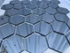 Мозаика зеркальная DecorStoneHub Zs-hex-G графитовая 304х303 мм шестиугольник для оформления каминов (004177) - изображение 2