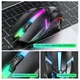 Игровой комплект Gaming Combo 4-in-1 T-Wolf TF-240 (клавиатура, мышь, наушники, коврик) геймерский комплект - изображение 3