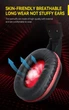 Игровой комплект Gaming Combo 4-in-1 T-Wolf TF-240 (клавиатура, мышь, наушники, коврик) геймерский комплект - изображение 11