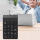 Дротова цифрова клавіатура / цифровий блок Numpad з кабелем USB для комп'ютера і ноутбука, 18 клавіш, чорна (99091792) - зображення 4
