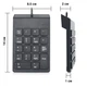 Дротова цифрова клавіатура / цифровий блок Numpad з кабелем USB для комп'ютера і ноутбука, 18 клавіш, чорна (99091792) - зображення 6