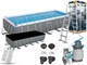 Каркасный бассейн Bestway 5612B Steel Pro Max 640х274х132 см Объем 19281 лит фильтр-насос,лестница,тент - изображение 1