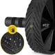 Ролик (гімнастичне колесо) для преса 4FIZJO Ab Wheel Black/Yellow (P-5907739314840) - зображення 7