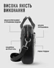 Офісна шкіряна сумка для ноутбука 39x29x7 / портфель для ділових зустрічей з 2 ручками та довгим ременем, чорний колір - зображення 5