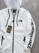 Вітрівка THE NORTH FACE чоловіча весняна осіння демісезонна куртка біла XL - изображение 14