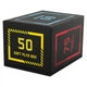 Бокс плиометрический тумба для кроссфита Плиобокс SOFT PLYO BOX LiveUp LP8155 (PVC, дерево, EVA, р-р 50х60х75см, черный) - изображение 1