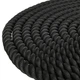 Канат для кросфіту COMBAT BATTLE ROPE LiveUp LP8173-15 (поліестер, ручки: алюміній, l-15м, d-3,8см) - зображення 4