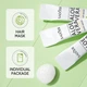 Маска зволожуюча для глибокого живлення та відновлення волосся Sadoer Aloe Vera Extra Shine Repair Hair Mask, 20 шт - зображення 5