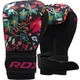 Боксерські рукавиці RDX FL-3 FLORAL BLACK-8 унцій (капа в комплекті) - изображение 1