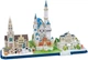 Трехмерная головоломка-конструктор CubicFun City Line Бавария (MC267h) - изображение 1