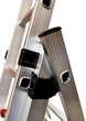Лестница алюминиевая трехсекционная GTM KME308 3x8 ступеней 2.18-4.88м (KME308) (39945) - изображение 3