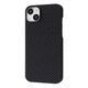 Чехол карбоновый тонкий Proove Carbon Kevlar Slim with Magnetic Ring MagSafe для Apple iPhone 14 black - изображение 1
