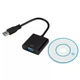 Переходник 3.0 USB to VGA Copper адаптер для проектора 061m - изображение 2