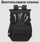Рюкзак Bruno Cavalli BC-19672 чорний 49x32x19см - зображення 5