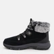 Женские зимние ботинки низкие Skechers 167882 BLK 37 (7US) 24 см Черные (197976633971) - изображение 3