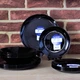 Набір тарілок Luminarc Diwali Black 18 предметів в тех тарі Чорний - зображення 2