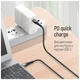 Дата кабель USB-C to USB-C 1.0m PD Fast Charging 65W 3А grey ColorWay (CW-CBPDCC040-GR) - изображение 3