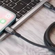 Кабель Proove CCRS60002121 ReGen Silicone 27W для зарядки Apple и передачи данных 200 см Black - изображение 2