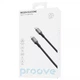 Кабель Proove CCRS60002121 ReGen Silicone 27W для зарядки Apple и передачи данных 200 см Black - изображение 3