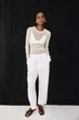 Брюки H&M 1145316П S білий - зображення 1