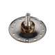 Фланець барабана (опора) для пральної машини Electrolux, Zanussi, D вала=17mm 12відп.xM5 (під підшипник 6203) - зображення 1