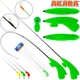 Безківкова зимова вудка Akara 39 см 1-3.6 г Green (RHS-G3R-G) - зображення 2