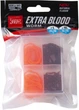 Мотыль силиконовый Lucky John Extra Blood Worm MIX1 200 шт. (140201-MIX1) - изображение 3