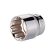Головка двенадцатигранник 1/2" 32 мм х 44 мм Intertool - изображение 1