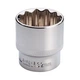 Головка двенадцатигранник 1/2" 32 мм х 44 мм Intertool - изображение 2