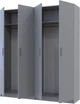 Комплект шкафов для одежды Doros Промо 2+2 180х48х204 Серый (80737766) - изображение 4