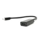 Конвертер mini Display Port тато на HDMI мама 10cm Black 4K/2K Пакет - зображення 2