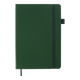 Деловая записная книжка А5 BuroMax Brief 96 листов чистый блок искусственная кожа зеленый (BM.295004-04) - изображение 1
