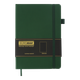 Деловая записная книжка А5 BuroMax Brief 96 листов чистый блок искусственная кожа зеленый (BM.295004-04) - изображение 2