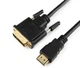 Кабель Cablexpert HDMI - DVI-D 18+1pin 10 м (CC-HDMI-DVI-10MC) - зображення 2