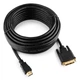 Кабель Cablexpert HDMI - DVI-D 18+1pin 10 м (CC-HDMI-DVI-10MC) - зображення 3