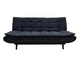 Диван Virkoni Барселона 193x98x89 см клик-кляк Аляска 10 черный (44706-010010510) - изображение 1
