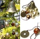 Металлические ветряные колокольчики / музыка ветра Chinese Bells подвеска с колоколами для украшения дома и сада, золотистые (99165179) - изображение 2