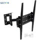 Кріплення для телевізора Sector TV4043T Black кронштейн настінний 32-55" - зображення 1