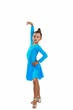 Бейсик для бальных танцев Dance&Sport N97 бифлекс L/122-128 Голубой - изображение 3